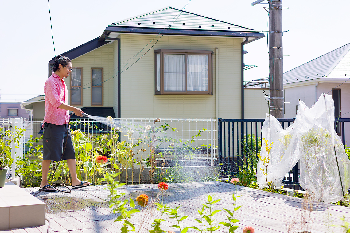 施行事例画像-202512庭・ウッドデッキのエクステリア